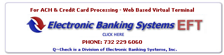 electronic check processing